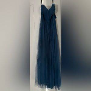 BHLDN Navy Strapless Dress -Jenny Yoo Collection- Size 2